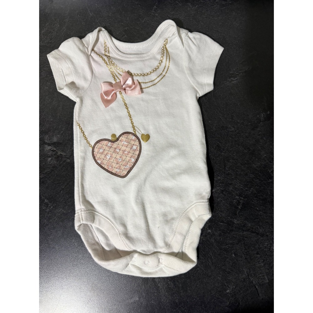 Bundles Baby Place Baby Girl 3-Piece Outfit Set 6-9M Pink Tutu Bodysuit Leggings